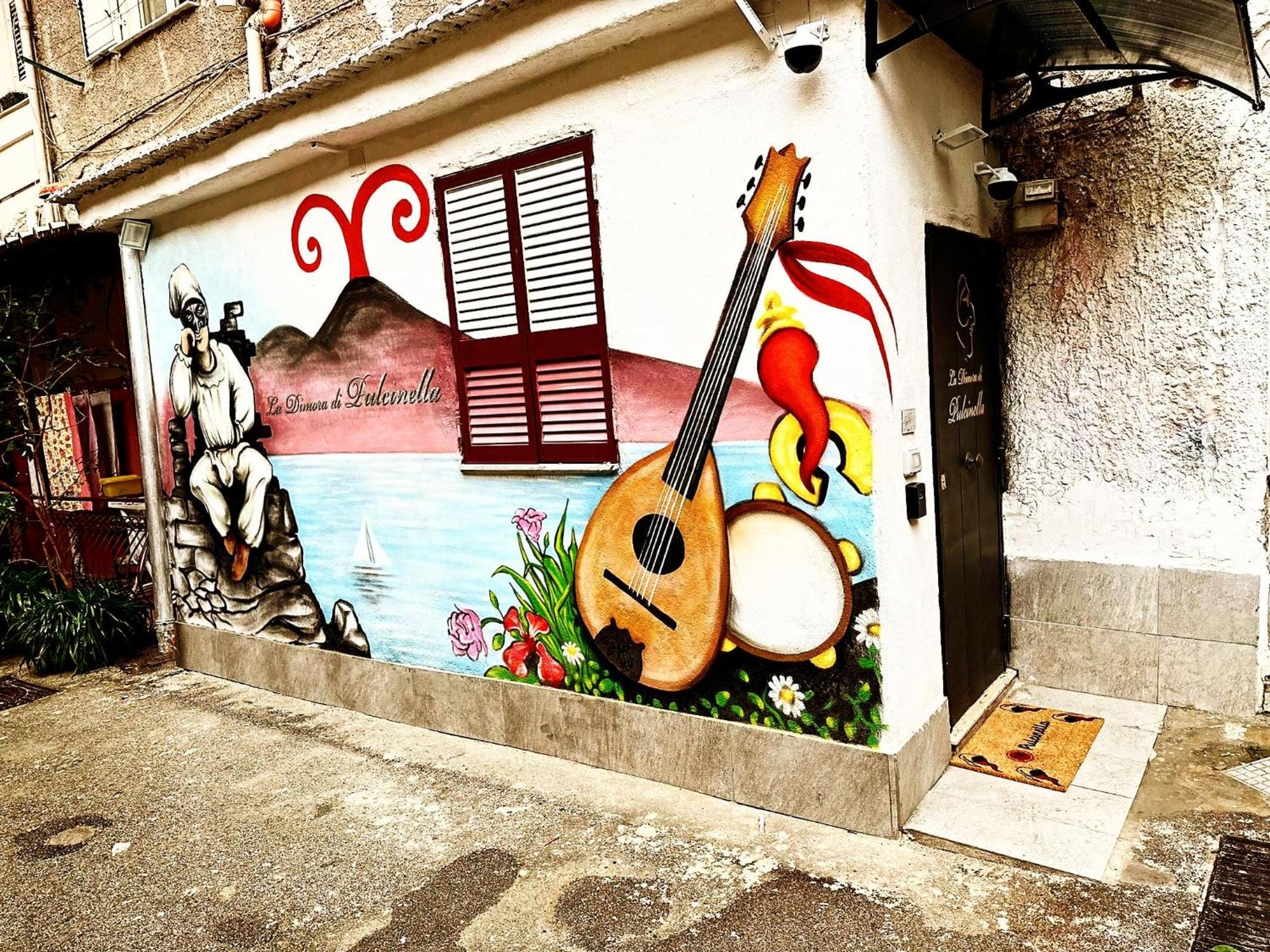 Apartamento La Dimora Di Pulcinella Nápoles Exterior foto